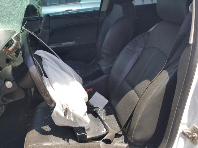 1G1ZE5E14BF348500 - 2011 CHEVROLET MALIBU LTZ 白色 照片 5