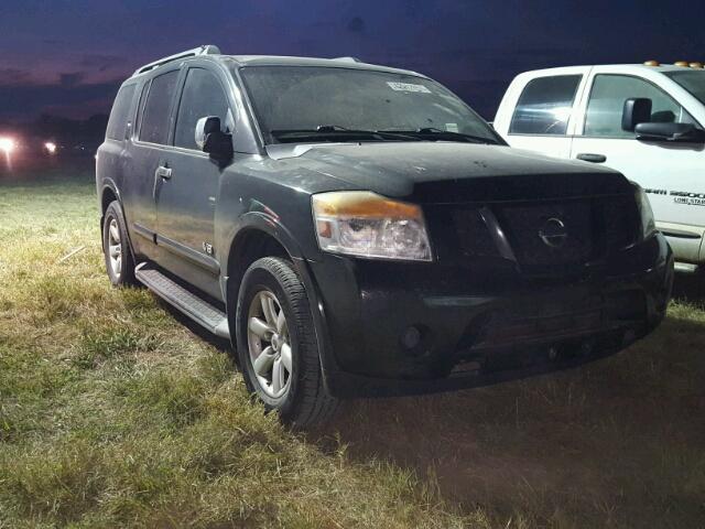 5N1BA08DX9N608312 - 2009 NISSAN ARMADA SE GREEN photo 1