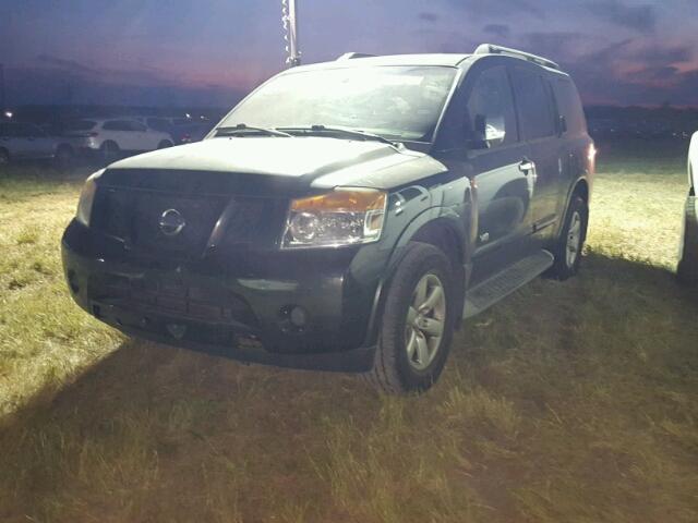 5N1BA08DX9N608312 - 2009 NISSAN ARMADA SE GREEN photo 2