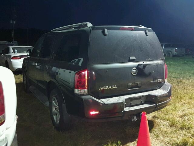 5N1BA08DX9N608312 - 2009 NISSAN ARMADA SE GREEN photo 3