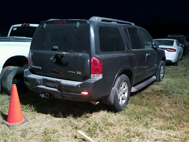 5N1BA08DX9N608312 - 2009 NISSAN ARMADA SE GREEN photo 4