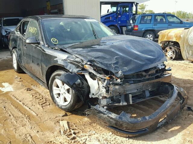 2G1WF5E39D1207899 - 2013 CHEVROLET IMPALA BLACK photo 1