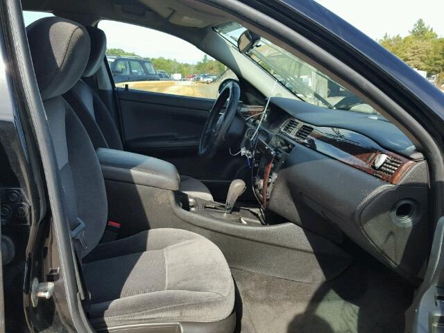 2G1WF5E39D1207899 - 2013 CHEVROLET IMPALA BLACK photo 5