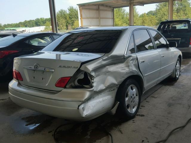 4T1BF28B03U337964 - 2003 TOYOTA AVALON XL SILVER photo 4