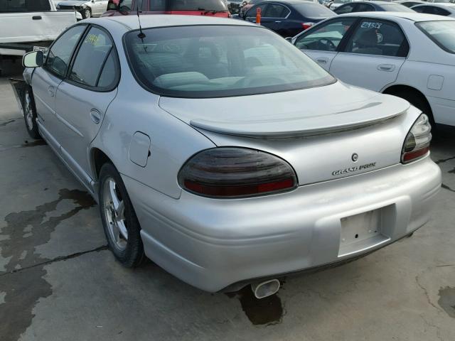 1G2WP52K62F285390 - 2002 PONTIAC GRAND PRIX Сріблястий фото 3