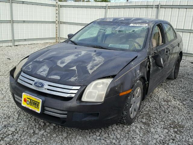 3FAFP06Z66R192485 - 2006 FORD FUSION S BROWN photo 2