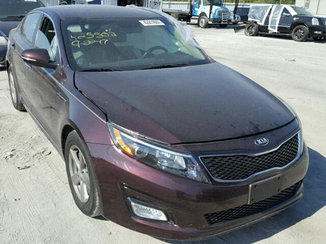 5XXGM4A74EG310230 - 2014 KIA OPTIMA LX BROWN photo 1