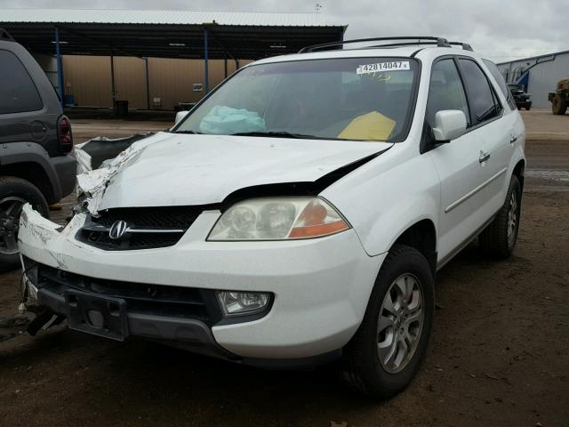 2HNYD18813H510004 - 2003 ACURA MDX TOURIN WHITE photo 2