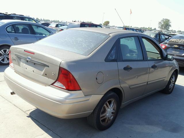 1FAFP34Z74W200124 - 2004 FORD FOCUS SE C TAN photo 4