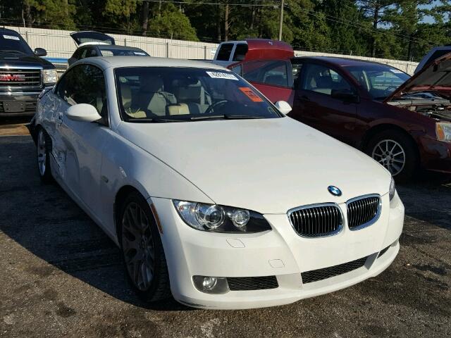 WBAWL13538PX21332 - 2008 BMW 328 I WHITE photo 1