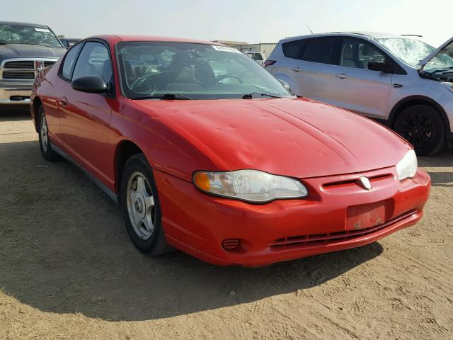 2G1WW12E659285719 - 2005 CHEVROLET MONTE CARL 红色 照片 1