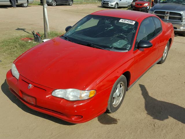 2G1WW12E659285719 - 2005 CHEVROLET MONTE CARL 红色 照片 2