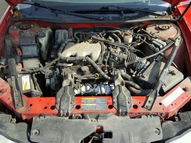 2G1WW12E659285719 - 2005 CHEVROLET MONTE CARL 红色 照片 7
