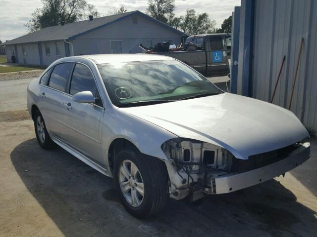 2G1WF5E34C1170789 - 2012 CHEVROLET IMPALA LS SILVER photo 1