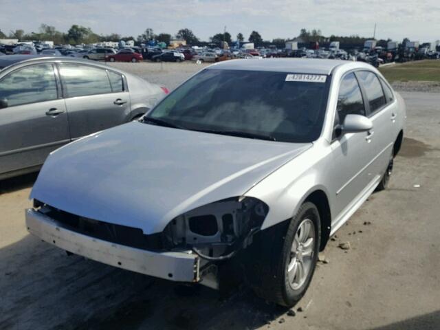 2G1WF5E34C1170789 - 2012 CHEVROLET IMPALA LS SILVER photo 2