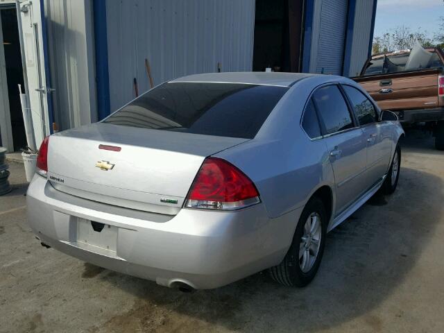 2G1WF5E34C1170789 - 2012 CHEVROLET IMPALA LS SILVER photo 4