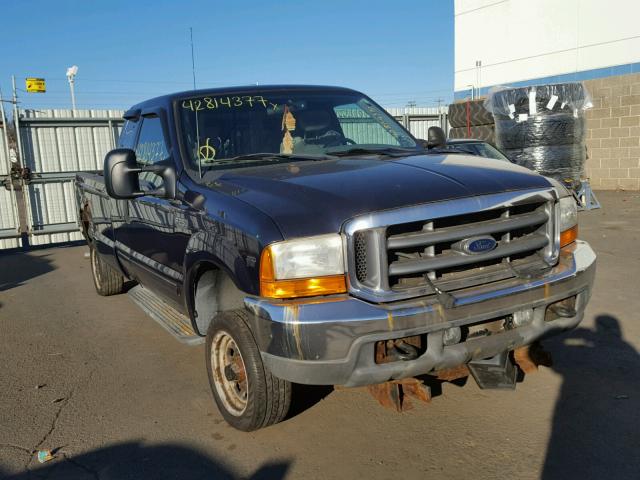 1FTNX21S41ED33089 - 2001 FORD F250 SUPER BLUE photo 1