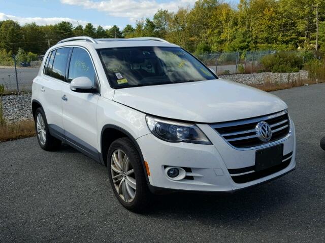 WVGBV7AX7AW001302 - 2010 VOLKSWAGEN TIGUAN WHITE photo 1