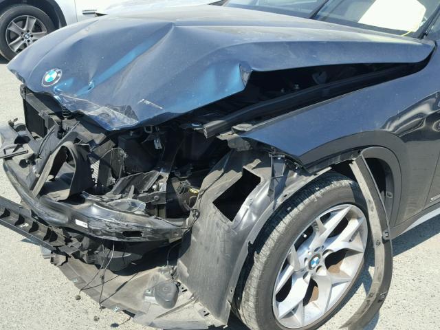 WBAVM1C52FV498668 - 2015 BMW X1 SDRIVE2 BLACK photo 9