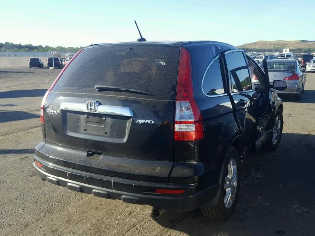 5J6RE4H7XBL013447 - 2011 HONDA CR-V EXL BLACK photo 4