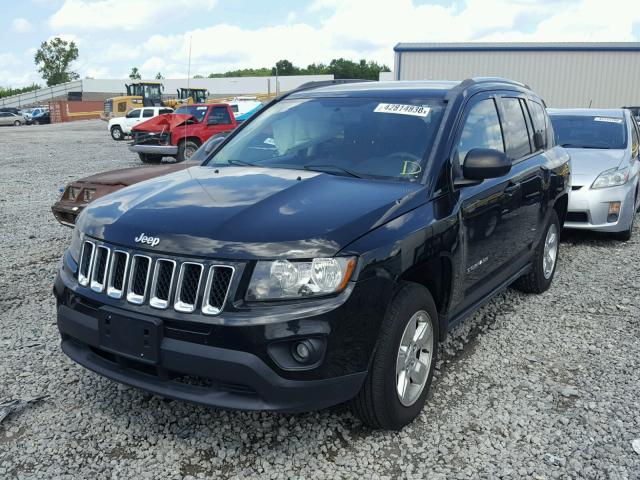 1C4NJCBA7FD156225 - 2015 JEEP COMPASS SP BLACK photo 2