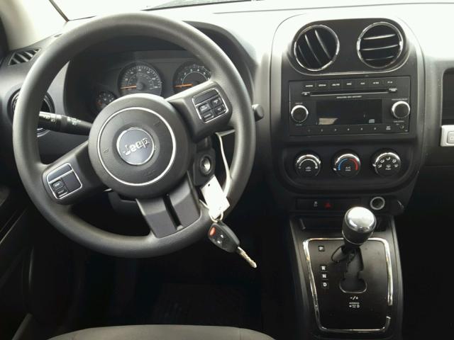 1C4NJCBA7FD156225 - 2015 JEEP COMPASS SP BLACK photo 9