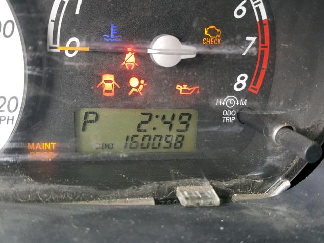 JTKKT624850099735 - 2005 TOYOTA SCION XA ნაცრისფერი ფოტო 8