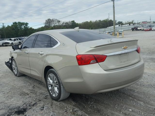 2G1125S39F9113360 - 2015 CHEVROLET IMPALA BEIGE photo 3