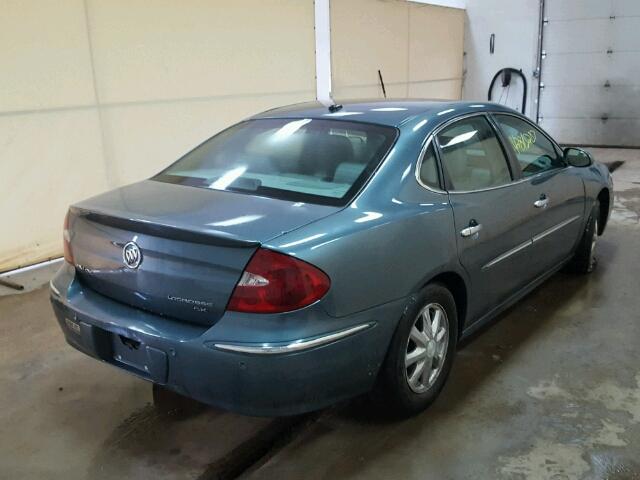 2G4WD582161157823 - 2006 BUICK LACROSSE C BLUE photo 4