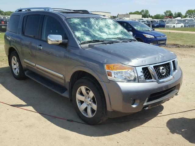 5N1BA0NC0EN604145 - 2014 NISSAN ARMADA SV GRAY photo 1