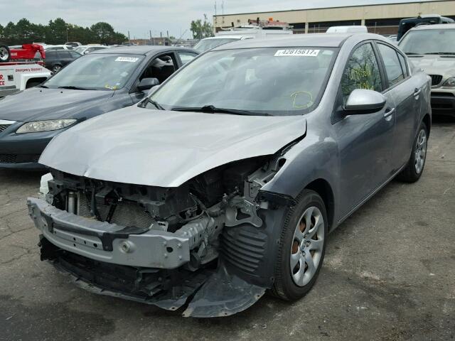 JM1BL1UF9B1382613 - 2011 MAZDA 3 I SILVER photo 2