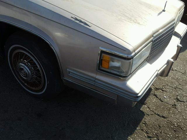 1G6CB5158J4222376 - 1988 CADILLAC FLEETWOOD TAN photo 9