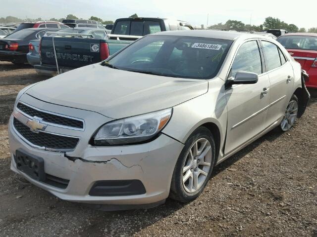 1G11C5SA4DF322456 - 2013 CHEVROLET MALIBU 金色 照片 2