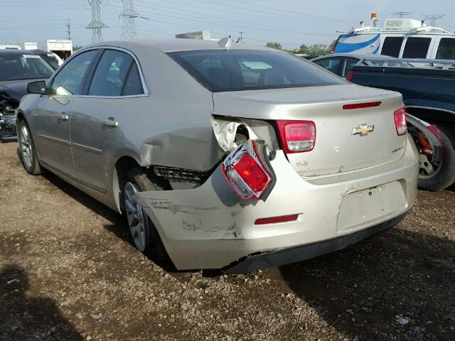 1G11C5SA4DF322456 - 2013 CHEVROLET MALIBU 金色 照片 3