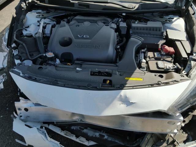 1N4AA6AP0HC388301 - 2017 NISSAN MAXIMA WHITE photo 7