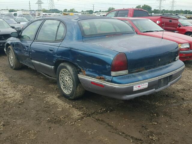 2C3HC46F4SH572334 - 1995 CHRYSLER NEW YORKER GREEN photo 3