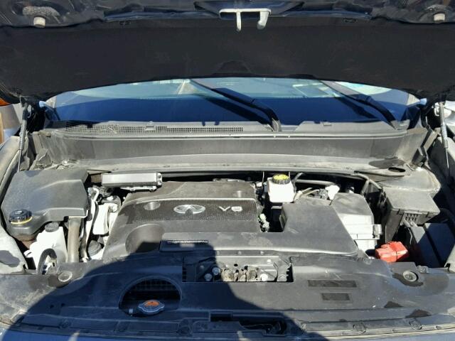 5N1AL0MN5EC525767 - 2014 INFINITI QX60 GRAY photo 7