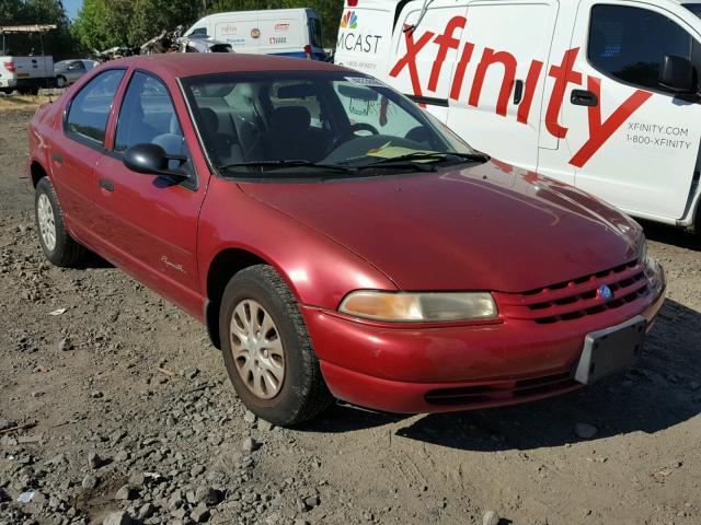 1P3EJ46C7VN678850 - 1997 PLYMOUTH BREEZE RED photo 1