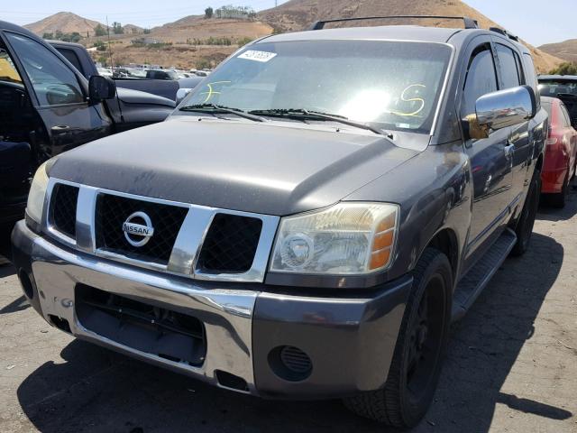 5N1AA08A17N716591 - 2007 NISSAN ARMADA SE GRAY photo 2