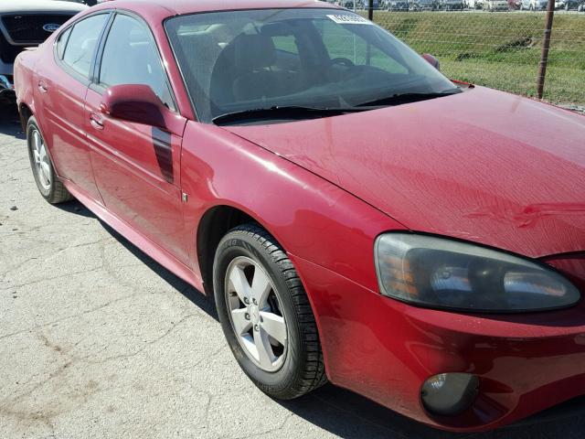 2G2WP552771221465 - 2007 PONTIAC GRAND PRIX RED photo 1