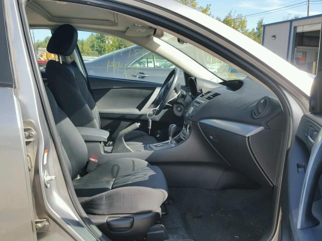 JM1BL1S64A1265510 - 2010 MAZDA 3 S GRAY photo 5