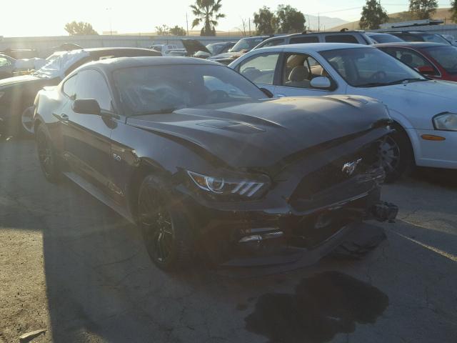 1FA6P8CF5H5266803 - 2017 FORD MUSTANG GT BLACK photo 1