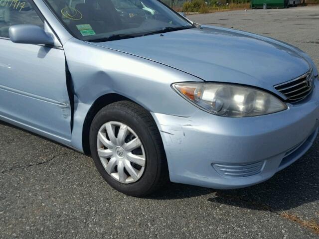 4T1BE30K76U647540 - 2006 TOYOTA CAMRY BLUE photo 9