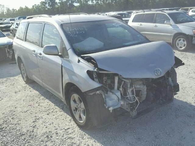 5TDKK3DC8CS224353 - 2012 TOYOTA SIENNA LE GRAY photo 1