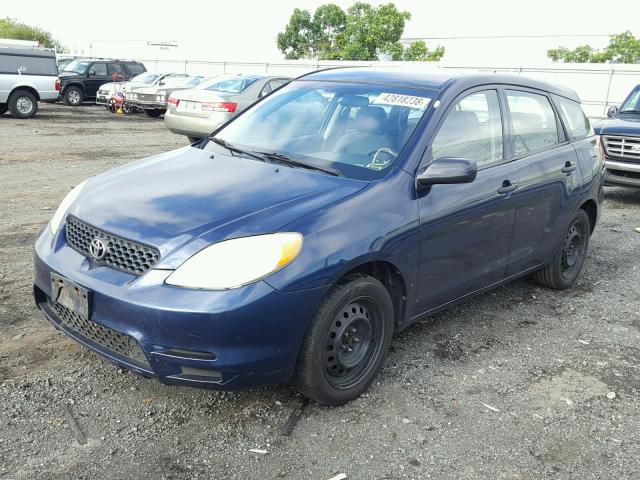 2T1KR32EX3C115448 - 2003 TOYOTA COROLLA MA BLUE photo 2