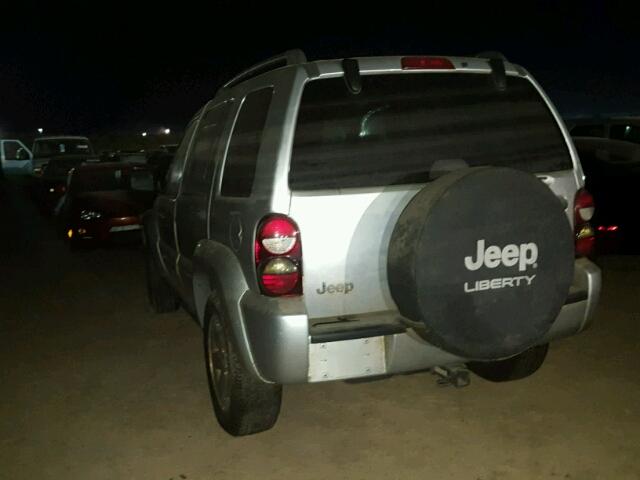 1J4GK58K95W676960 - 2005 JEEP LIBERTY LI SILVER photo 3