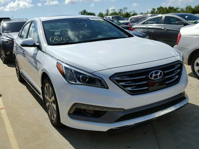 5NPE34AF4HH494109 - 2017 HYUNDAI SONATA WHITE photo 1