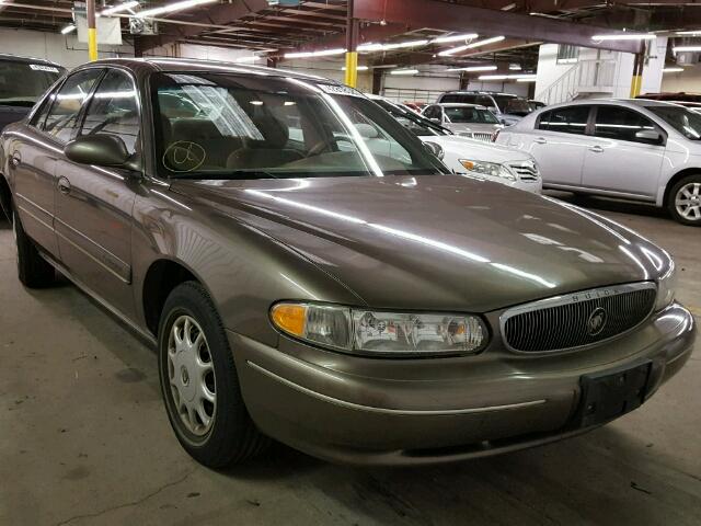 2G4WS52J121229653 - 2002 BUICK CENTURY CU BROWN photo 1