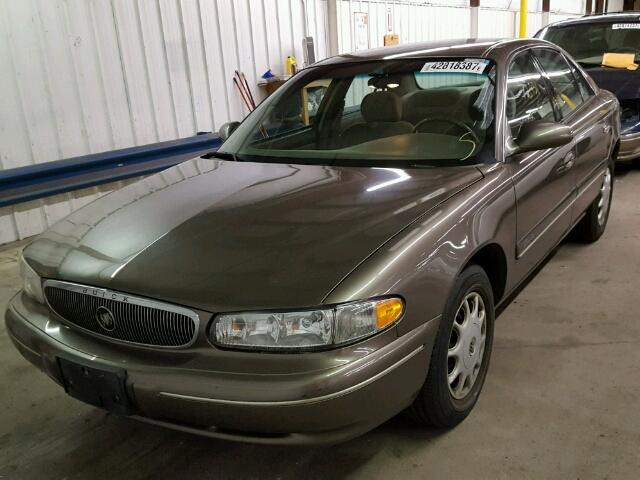 2G4WS52J121229653 - 2002 BUICK CENTURY CU BROWN photo 2