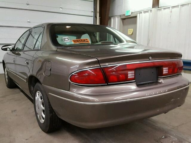 2G4WS52J121229653 - 2002 BUICK CENTURY CU BROWN photo 3